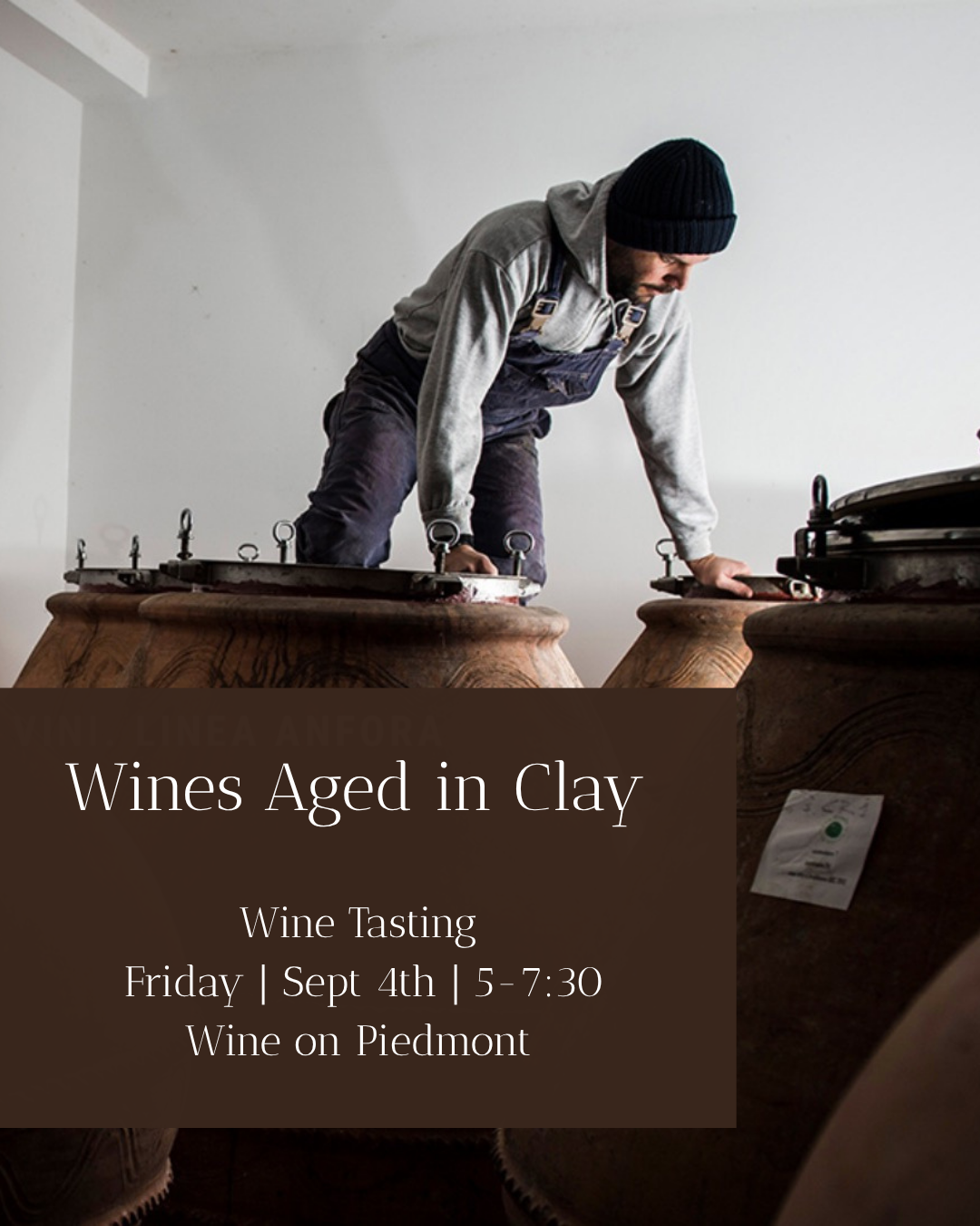 Friday Night Tasting: Wines Aged in Clay | 9.4.26 5-7:30pm