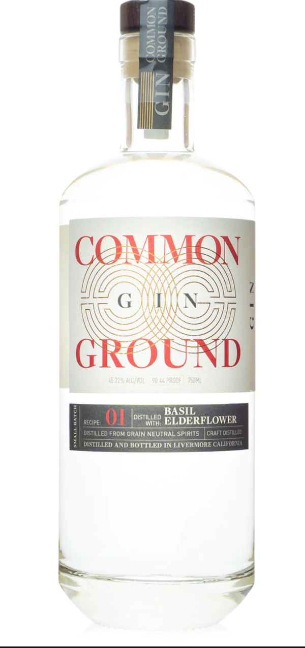 Common Ground Gin No. 1 Basil and Elderflower