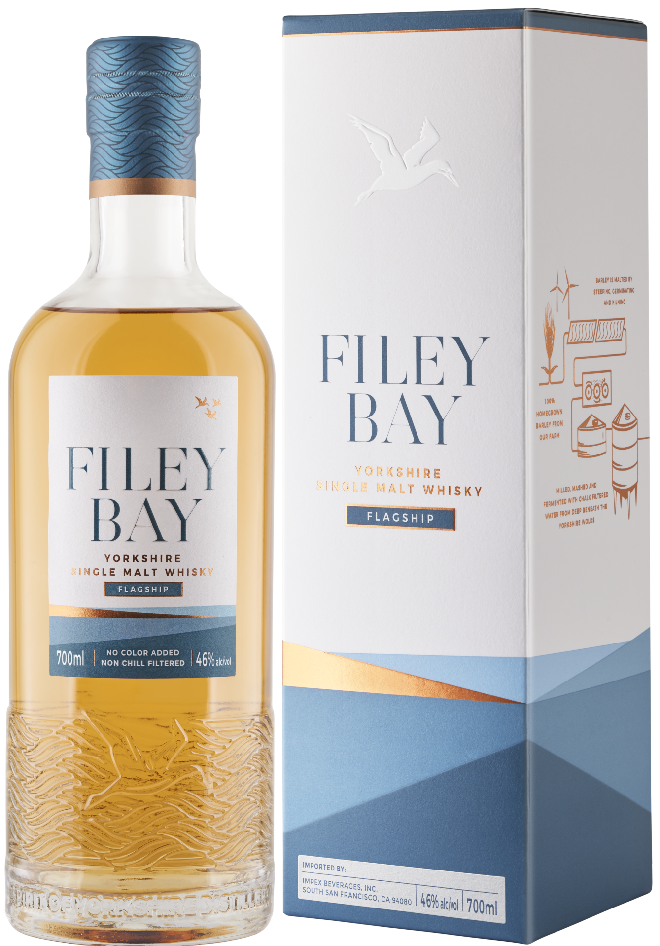 Filey Bay Yorkshire Flagship Single Malt Whisky