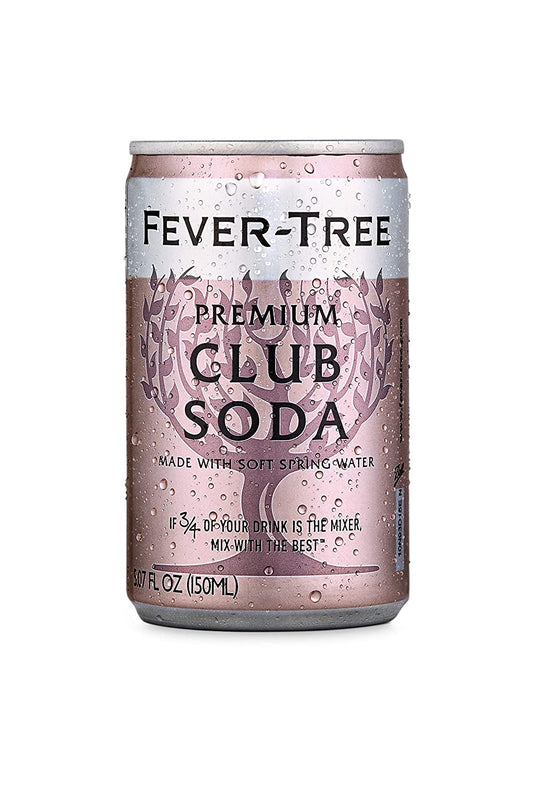 Fever Tree Club Soda 8x150ml Cans