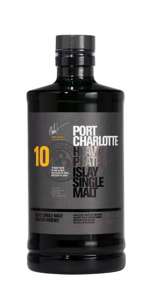 Bruichladdich Port Charlotte Heavily Peated Islay Single Malt Scotch Whisky 10yr