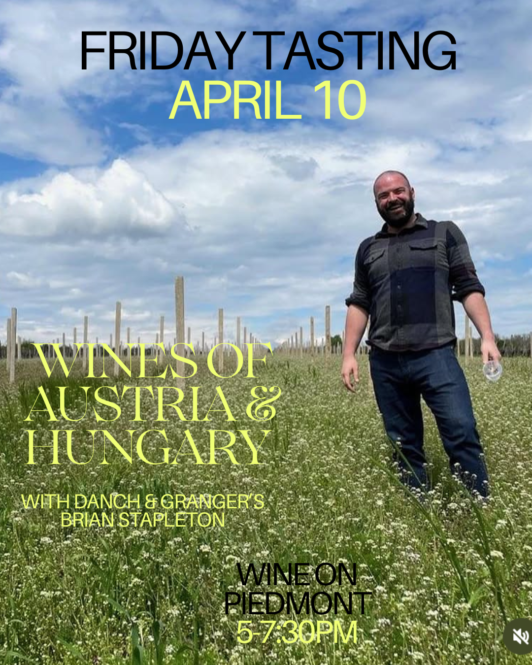 Friday Night Tasting: Wines of Austria & Hungary with Danch & Granger's Brian Stapleton | 4.10.26