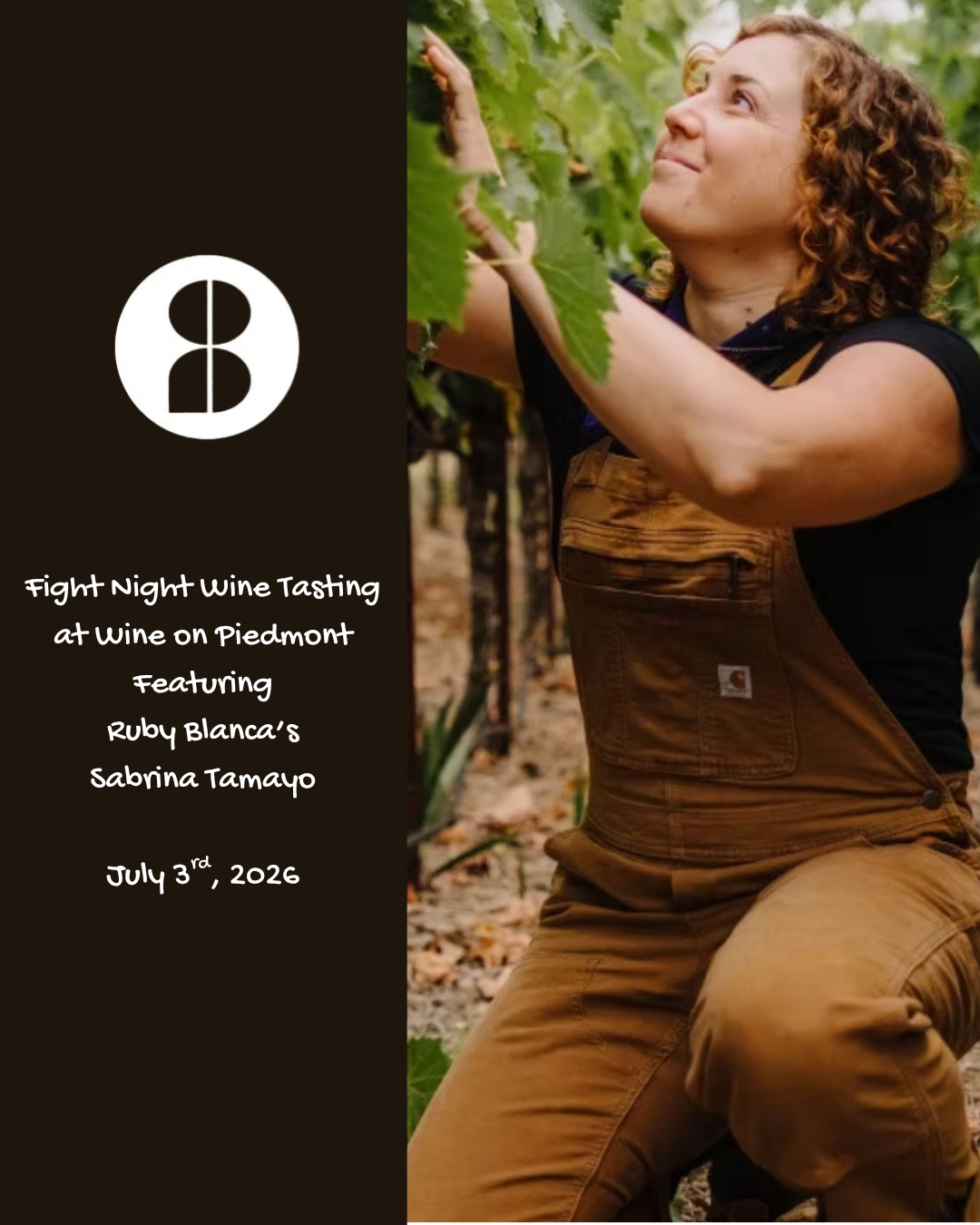 Friday Night Tasting: Ruby Blanca's Sabrina Tamayo Pours Some Damn Good American Wine | July 3rd, 2026 | 5-7:30PM
