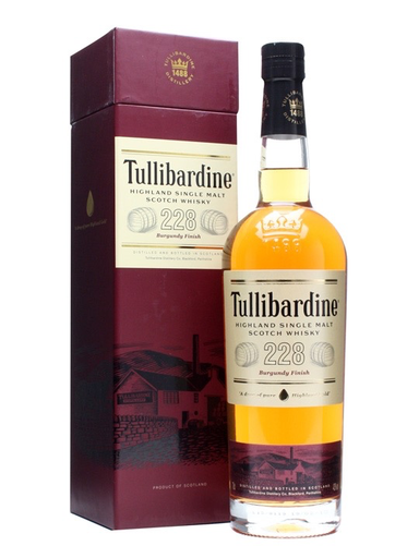 Tullibardine 228 Burgundy Finish Single Malt Scotch