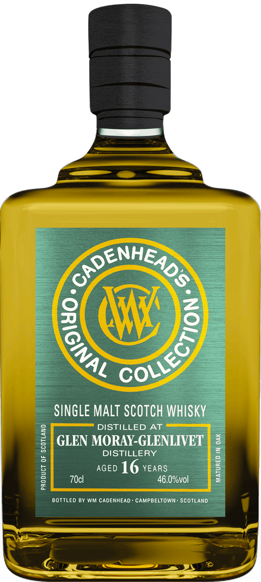 WM Cadenhead's Glen Moray-Glenlivet 2007 16yr Single Malt Scotch