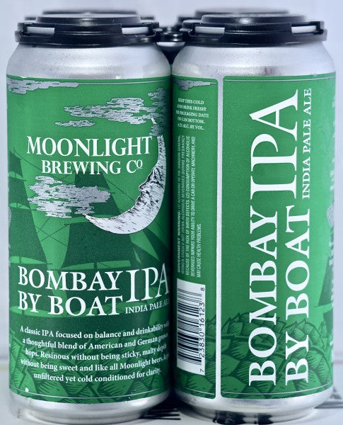 Moonlight Brewing Bombay by Boat IPA 4pk