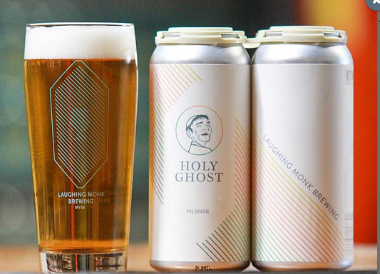 Laughing Monk Brewing Holy Ghost Pilsner 4pk
