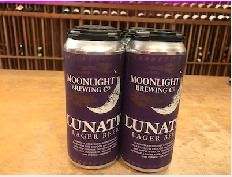 Moonlight Brewing Lunatic Lager 4pk